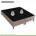 Ver imagem 6 de Cama Box Queen com Colchão D45 Quality Duoface 25x158x198cm e Base Galaxy Prata/Rustico Paropas By e