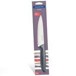 Faca Chef Tramontina Plenus com Lâmina em Aço Inox e Cabo de Polipropileno Cinza 6" Tramontina - 2
