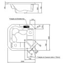 Ver imagem 2 de Spa Goldspacril Retangular - Ouro Fino Top Line