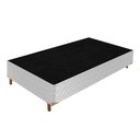 Ver imagem 2 de 2 Base Box Solteiro 42x88x188cm Mônaco Branco/Rustico/Bordo Paropas By Ecosono