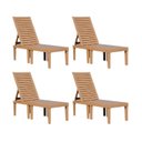 Ver imagem 5 de Kit com 4 Unidades Espreguiçadeira Copacabana