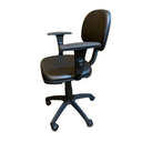 Ver imagem 3 de Kit 2 Cadeiras de Escritório Secretária Courvin 100% Nacional C/braço