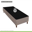 Ver imagem 6 de 2 Bases Box Solteiro Galaxy 42x88x188cm com Kit com 2 Colchões Solteiro Unique D45 Duoface 18x88x188 Paropas by Ecosono