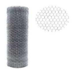 Tela Arame Viveiro 1X10Metros + 20 Enforca Gato 3,6mmx300mm - 2 Tela Arame Viveiro 1X10Metros + 20 Enforca Gato 3,6mmx300mm - 2