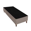 Ver imagem 2 de 2 Bases Box Solteiro Galaxy 42x88x188cm com Kit com 2 Colchões Solteiro Quality D33 Duoface 26x88x18 Paropas By Ecosono Prata/Rustico