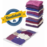 Kit 5 Sacos à Vácuo 60x80 Edredom Cobertor + Bomba de Sucção - 7
