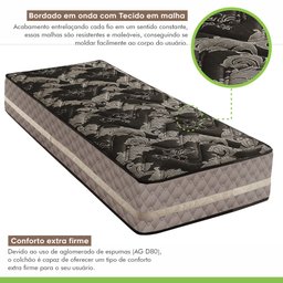 2 Bases Box Solteiro Galaxy 42x88x188cm com Kit com 2 Colchões Solteiro Molas Ensacadas Galaxy 26x88 - 7