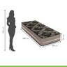 2 Bases Box Solteiro Galaxy 42x88x188cm com Kit com 2 Colchões Solteiro Molas Ensacadas Galaxy 26x88 Paropas by Ecosono - 10