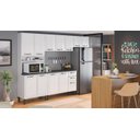 Ver imagem 1 de Cozinha Completa Aço Itatiaia New Premium 11 Portas 3 Gavetas e Nicho Microondas 2,80m