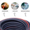 Ver imagem 4 de Mangueira de Jardim Black 20m Slim com Gatilho Reforçada:preto
