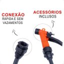 Ver imagem 3 de Mangueira de Jardim Black 20m Slim com Gatilho Reforçada:preto