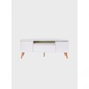 Ver imagem 5 de Rack para TV Dallas 150cm MDF com Prateleira 3 Portas Branco On Móveis