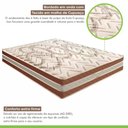 Ver imagem 7 de Cama Box King 42x193x203cm com Colchão Super King Molas Ensacadas 30x193x203cm Samambaia Paropas By