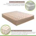 Ver mais imagens de Cama Box King com Colchão de Molas Ensacadas Júlia 28x193x203cm e Base Florença
