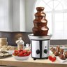 Torre Cascata de Chocolate Quente 4 Andares Fonte 110v Inox - 2