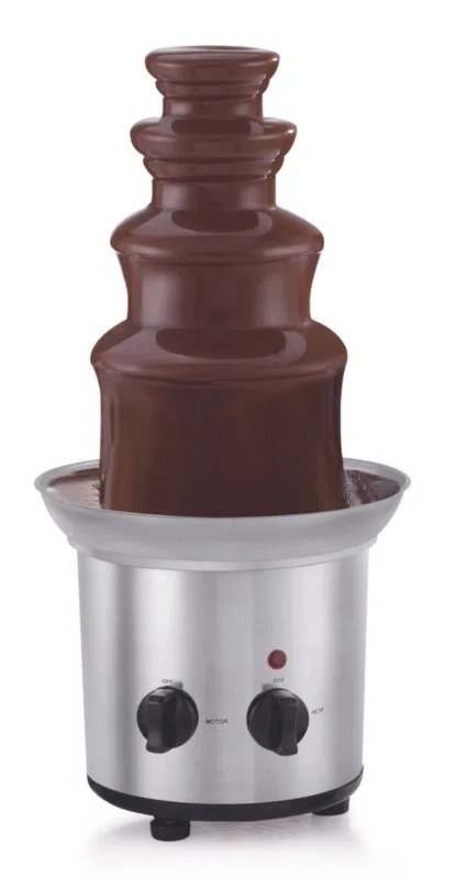 Torre Cascata de Chocolate Quente 4 Andares Fonte 110v Inox - 3