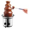 Torre Cascata de Chocolate Quente 4 Andares Fonte 110v Inox - 1