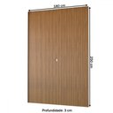 Ver imagem 3 de Painel para Tv até 70 Polegadas Apolo Ripado 100% Mdf 180 Cm Nature Fosco - Panorama Móveis