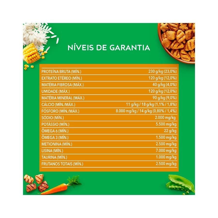 Ração para Cães Adultos ,raças Minis e Pequenas Extra Life Carne,frango e Arroz 10,1kg - Dog - 2