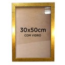Ver imagem 3 de Moldura para Quadro Decorativo 30x50cm Foto Quebra-cabeça com Vidro - Várias Cores