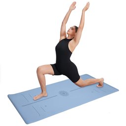 Tapete para Yoga Pilates Grosso 10mm Premium Esteira Tatame Super Resistente Exercícios Treino Grand - 7