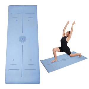 Tapete para Yoga Pilates Grosso 10mm Premium Esteira Tatame Super Resistente Exercícios Treino Grand