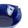 Cj 4 Bowls Cerâmica Peixe Ocean Azul 20x14cm - 2