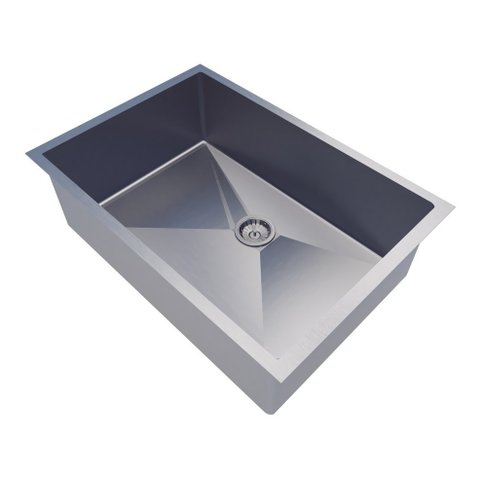 Conjunto Cuba + Ralo Aço Inox 70x40 Cm P/ Cozinha P/ Panelas Technox