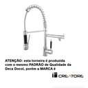 Ver mais imagens de Torneira Monocomando gourmet de cozinha Misturador spray