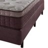Cama Box King Marrom + Colchão Molas Ensacadas Detroit Visco Gel Pillow In 193x203x68cm - 5