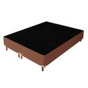 Ver imagem 2 de Cama Box Queen com Colchão de Molas Ensacadas 30x158x198cm e Base Samambaia Marrom/Rustico Cerejeira