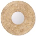 Ver imagem 1 de Espelho Decorativo Redondo em Rattan 65cm 14774 Mart