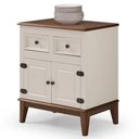 Ver imagem 1 de Buffet Antoine 2 Portas e 2 Gavetas Off White 74cm - 66569