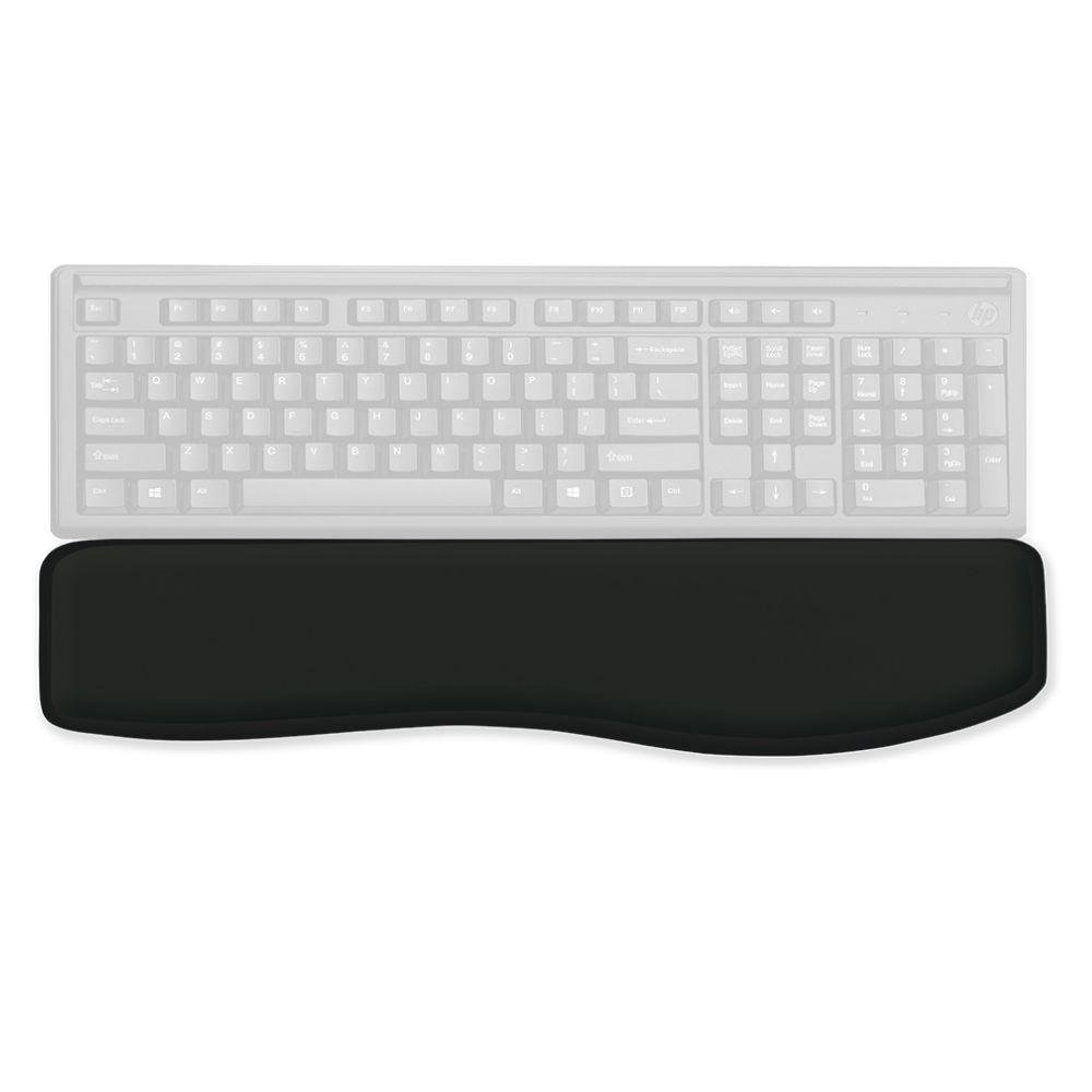 Apoio de Pulso Ergonômico para Teclado Preto - Reflex