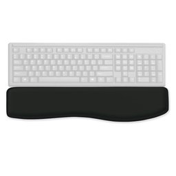 Apoio de Pulso Ergonômico para Teclado Preto - Reflex - 1