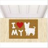 TAPETE CACHORRO I LOVE DOG YORKSHIRE - 1