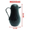 Ver imagem 2 de Kit 2 Garrafa Térmica de Mesa Vintage Nova Café com Leite 1l