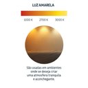 Ver imagem 3 de Plafon Led Tramontina Quadrado de Sobrepor 24 W 3000 K Luz Amarela