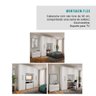 Guarda Roupa Casal 6 Portas, 2 Gavetas, Painel de TV 32 Polegadas e Gaveteiro Porto Móveis Carraro  - 7