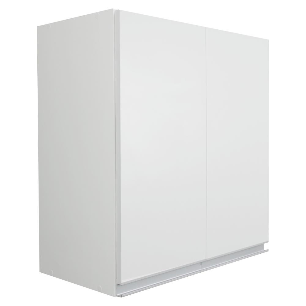 Armário Aéreo Multiuso 60cm 2 Portas 100% Mdf Cor:branco