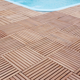 4 Deck Madeira Modular Eucalipto 50x50 Pintado Stain Imbuia - 7