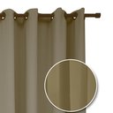 Ver imagem 2 de Cortina Sala Quarto Escritório Roma 300x250 Admirare: Avelã