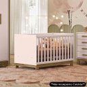 Ver imagem 2 de Berço Americano Mini Cama Slim Q Encanto Rosa - Qmovi