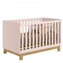 Ver imagem 1 de Berço Americano Mini Cama Slim Q Encanto Rosa - Qmovi