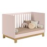 Berço Americano Mini Cama Slim Q Encanto Rosa - Qmovi - 5