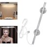 Bastao Led Slim Luz Camarim Usb Espelho Arandela Maquiagem Estudos Studio Sala Decoraçao Iluminada - 2