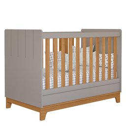 Berço Mini Cama Biscoito Fendi/nature com Colchão Physical - Permóbili Baby - 3
