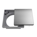 Ver imagem 6 de Ralo Oculto Quadrado de 10x10 com Tampa em Inox Astra Cinza