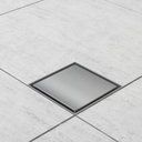 Ver imagem 2 de Ralo Oculto Quadrado de 10x10 com Tampa em Inox Astra