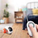 Ver imagem 2 de Brinquedo de Gato Pet Carrinho Controle Remoto Usb Bateria Recarregavel Felino Animal de Estimaçao I